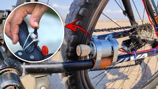 How to make electric bike using 775 dc motor at home  DIY homemade electric bike [upl. by Ximenes]