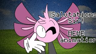 Salutations Sir  MEME animation  KinitoPet [upl. by Adnuhser]