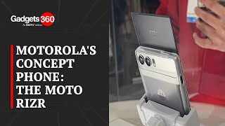 Motorola Rizr The Rollable Concept Phone at MWC 2023 [upl. by Roydd]