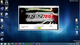 Pes 2015 Window settings and Joystick settings [upl. by Eslek]