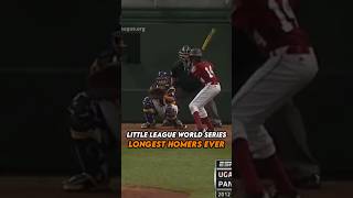 The Longest LLWS Homers Ever ⚾️ [upl. by Alikam]