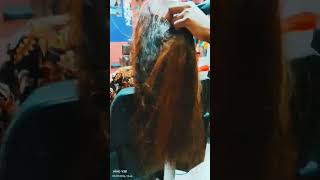 Hair colour vairalvideo reels love youtubeshorts voice [upl. by Anaibaf]