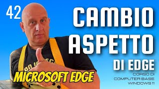 Cambiare i colori di edge  Corso di computer base windows 11 [upl. by Plafker]