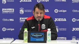 Rueda de prensa previa Mere Hermoso FuenlaAlmeria [upl. by Garibull]