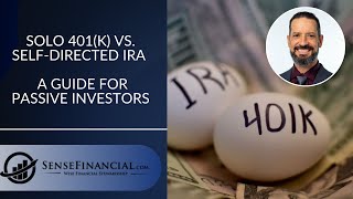 Solo 401k vs Self Directed IRA – A Guide for Passive Investors [upl. by Dobson886]