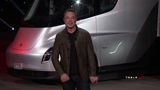 Tesla Semi amp Roadster Unveil [upl. by Foah]