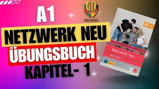 Netzwerk neu A1 Übungsbuch Kapitel 1 Audio Exercises and Practice  Part 1 [upl. by Nevs]