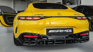 NEW 2024 Mercedes AMG GT 63 Coupe  Start Up Interior amp Sound [upl. by Ydissak573]