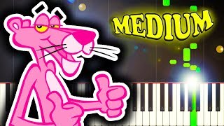 THE PINK PANTHER THEME  Piano Tutorial [upl. by Wiburg]