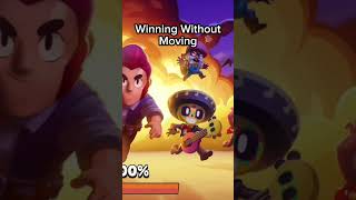 Winning Without Moving brawlstars brawlstarsshorts [upl. by Ponton]