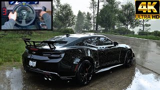 Chevrolet Camaro ZL1 1LE  Forza Horizon 5  Thrustmaster TX Steering Wheel Gameplay [upl. by Codding]