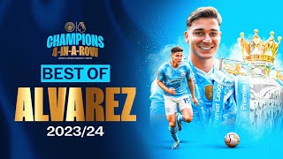 BEST OF JULIAN ALVAREZ 202324  The quotArañaquot best goals and moments [upl. by Samale]