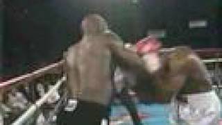 Henry Akinwandes knockdown of Lennox Lewis [upl. by Ettigdirb]