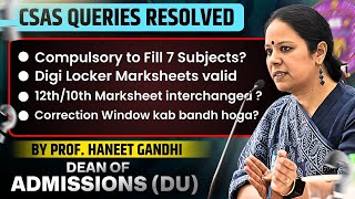 Digilocker Marksheet Correction Window Marksheet Interchange 7 Subjects Compulsory FAQs Answered [upl. by Kristo]