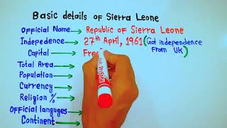 10 Facts about the Republic of Sierra Leone  5min Knowledge [upl. by Ahsinat]