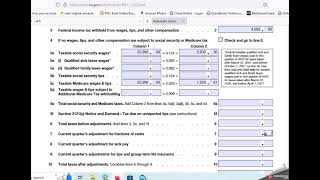 Payroll Form 941 and 941 B [upl. by Christianna]