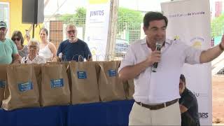 Inauguración de viviendas del plan Juntos en Río Branco Cerro Largo [upl. by Enifesoj]