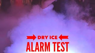 Dry Ice Alarm Test [upl. by Torbart236]