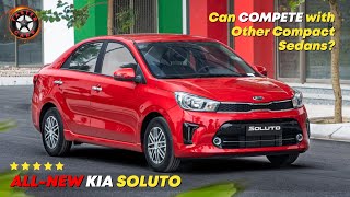 2024 KIA SOLUTO A Practical and Affordable Sedan for the ValueConscious Driver [upl. by Eiramasil]