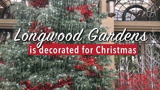 Longwood Gardens does a massive Christmas display every year [upl. by Hamon]