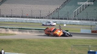 Hockenheim Historic 2014  STT Qualifying Crash [upl. by Abbot]