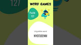 Word game puzzle 127 [upl. by Lemrac]