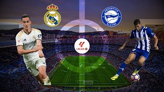 FC24  Real Madrid vs Deportivo Alavés  LaLiga 202425 [upl. by Kcyred]