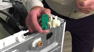 Bosch Washer Repair – How to Replace the Cold Water Inlet Valve Bosch  00422244 [upl. by Kealey]