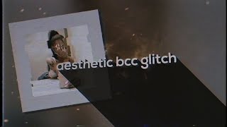 aesthetic bcc glitch  after effects tutorial [upl. by Okika]