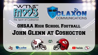 John Glenn at Coshocton  OHSAA Football from FM 993 WTNS [upl. by Elleda174]