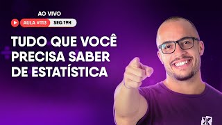 TUDO QUE VOCÊ PRECISA SABER DE ESTATÍSTICA  Matemática Enem Aula 113 [upl. by Naik]