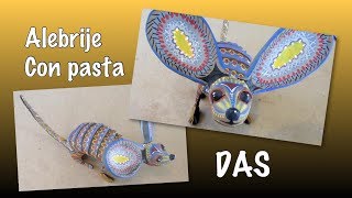 Alebrijes 33 Modelado con pasta Das [upl. by Marylin281]