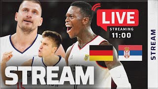 Spiel um Bronze Deutschland vs Serbien Basketball  Olympia Live Reaction [upl. by Irvin]