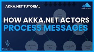 How AkkaNET Actors Process Messages [upl. by Branen]