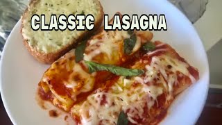 Classic amp Easy Lasagna Recipe  Amis Lifestyle [upl. by Ayahsey624]