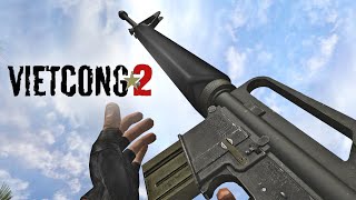 Vietcong 2  ALL Weapons Showcase  Two Decades After Release [upl. by Annaeel]