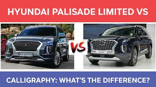 Hyundai Palisade Limited vs Calligraphy What’s the Difference and Trim Levels Explained [upl. by Leasi]