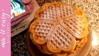 CAFÉHAUSWAFFELN soft und lecker  Thermomix® TM6  mixiteasy® [upl. by Wennerholn]