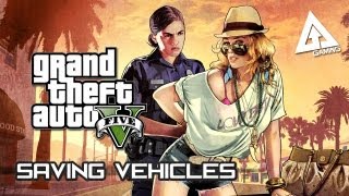 GTA 5 How to Save Your Cars Grand Theft Auto V [upl. by Ellened317]