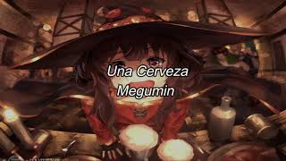 Megumin IA Cover  Una Cerveza [upl. by Nomihs339]