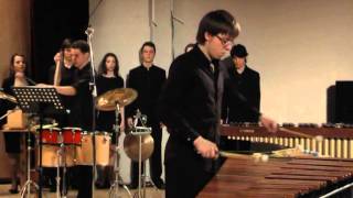 NJZivkovic UNEVEN SOULS for marimba solo and percussion trio [upl. by Mirabelle]