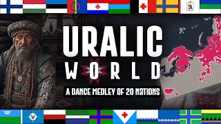 URALIC World • A Dance Medley of 20 Nations World Dance Series Vasilis [upl. by Ynamreg731]