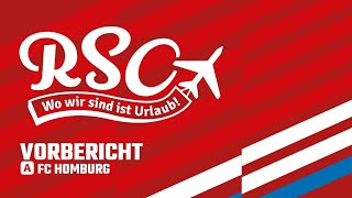 Vorbericht FC Homburg  TSV Steinbach Haiger I RSO Reisen  Talk [upl. by Ainod587]