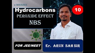 Hydrocarbons 10 Peroxide effect antimarkovnikov Rule kharasch effect free radical mechanism [upl. by Immaj369]