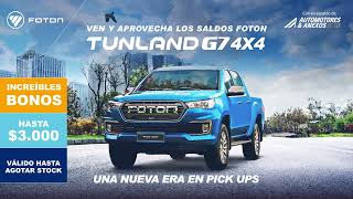 Saldos Foton Tunland G7 [upl. by Wilmette]