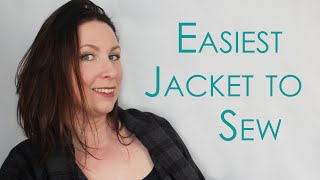 DIY JACKET  Easy Pattern [upl. by Rehtaeh504]