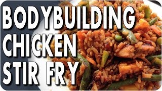 EASY BODYBUILDING MEAL ► Sweet amp Sour Chicken StirFry [upl. by Higginson]