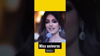 Miss universe 202 Harnaaz sandhu winning answer amp final answer full Video [upl. by Kcirdde]