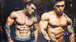 Harrison Twins  CHEST GAINZ  Motivational Workout [upl. by Eliades471]