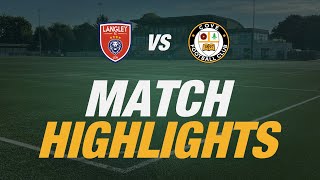 MATCH HIGHLIGHTS  Langley vs Cove  24092022 [upl. by Tien728]